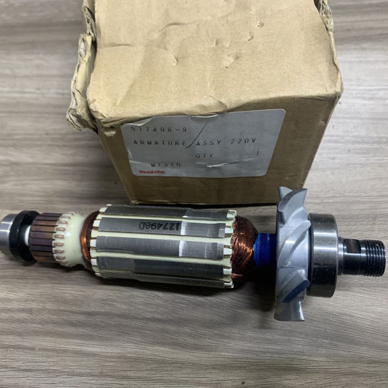 牧田木工修边机MT370配件转子