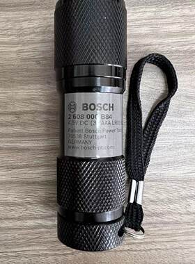 德国博世电动工具 野外照明轻型黑色强光mini黑色手电筒