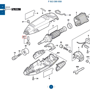 琢美DREMEL DIY电磨头3000直磨机切割雕刻机原装正品配件轴锁止