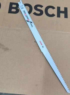 博世马刀锯条S1411DF带金属木材塑料无火花切割托盘300MM往复锯条