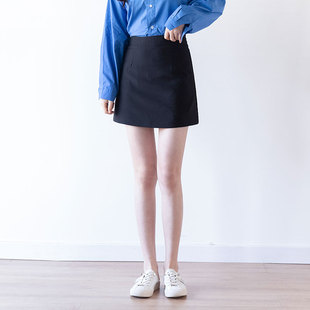 西装 显瘦小个子包臀短裙高腰大码 半身裙 2022新款 黑色a字裙女夏季