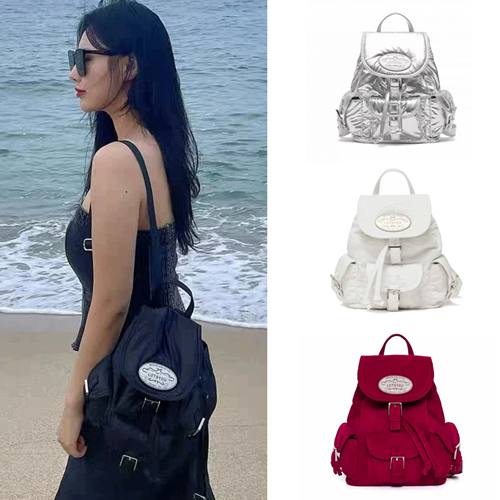 LOTSYOU金智妮同款双肩包