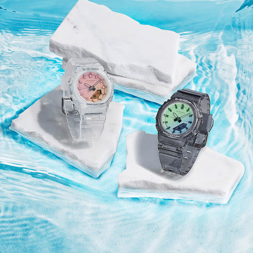 卡西欧G-SHOCK八角女表防水
