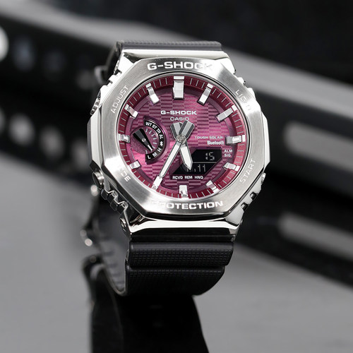GBM-2100金属八角运动防水手表