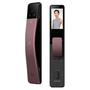 【直播专享】鹿客掌静脉指脉S6Ultra人脸识别大屏双摄猫眼密码锁