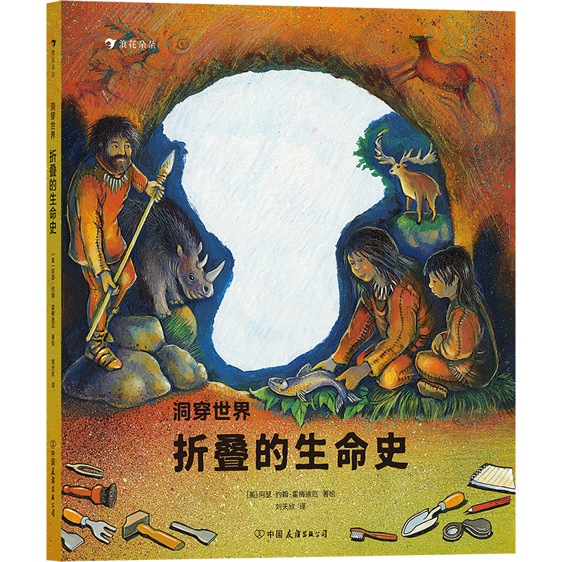 洞穿世界 折叠的生命史 地球生物演化 后浪正版直观科普古生物进化
