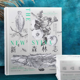 新森林志 遇见树木的科学历史与艺术 英国皇家学会200余幅钢笔画 森林学木文化科普读物 科学艺术书籍 后浪正