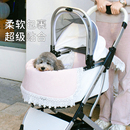 宠物推车防脏垫狗狗外出推车垫子高颜值保暖软垫猫咪推车边缘围挡
