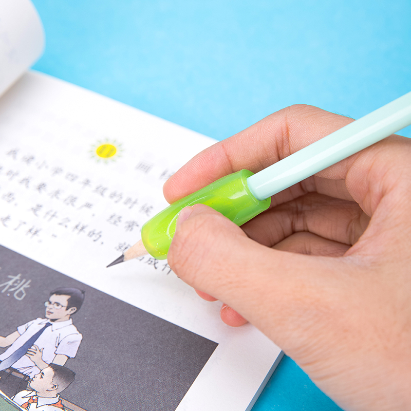 握笔器小学生儿童矫正握姿初学者抓笔器软胶铅笔保护套矫正姿势铅笔