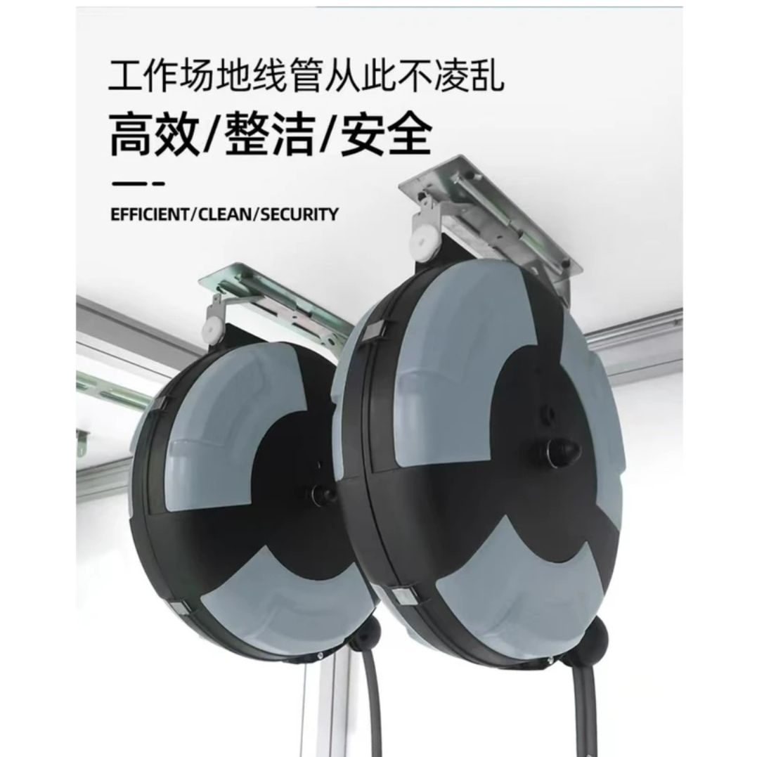 洁尔顿气鼓12*8mm自动伸缩气管卷管器电鼓泡沫鼓