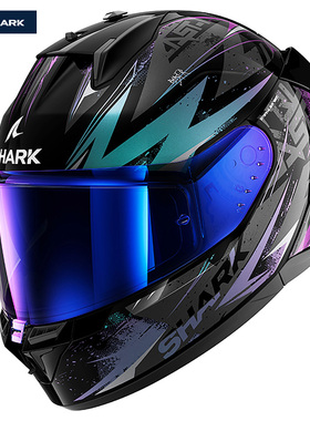 法国Shark鲨鱼D-Skwal 3星空三代全盔户外骑行防雾头盔