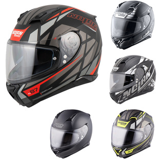 意大利Nolan诺兰N87全盔户外骑行盔男女防雾双镜片头盔