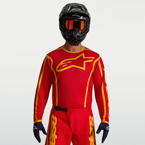 意大利Alpinestars A星Fluid Apex V2越野骑行衫户外摩旅探险骑