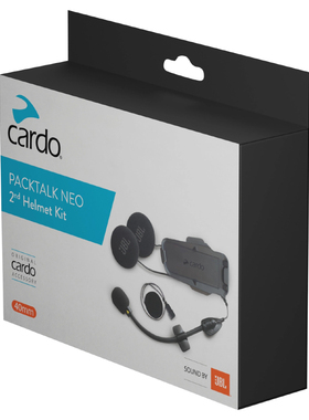 Cardo 第二套头盔套件Packtalk Neo蓝牙适用