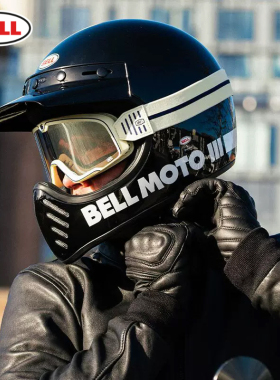 美国Bell贝尔Moto-3复古经典头盔安全帽越野骑行头盔