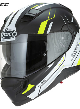 德国Buse Rocc 891全盔四季防雾骑行头盔男女双镜片ECE认证头盔