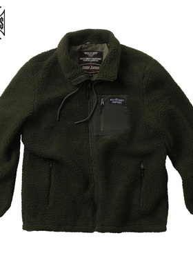 WCC摇粒绒外套秋冬保暖夹克舒适百搭毛绒外套