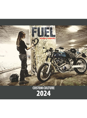 德国Motorrad 2024年燃油日历车间挂件摩托车新年日历