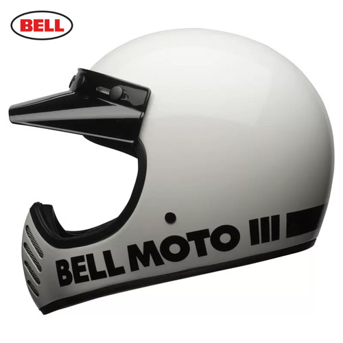 美国Bell贝尔 Moto-3复古经典头盔安全帽越野骑行头盔