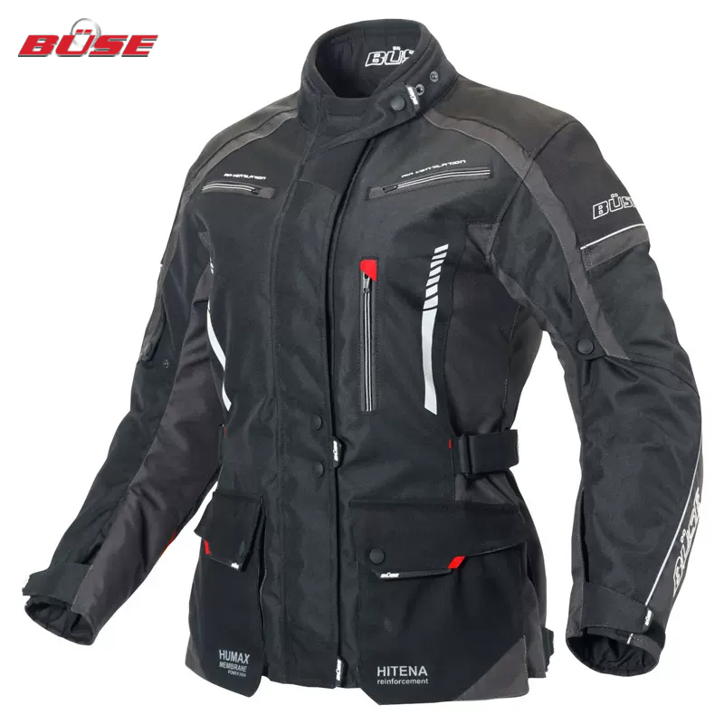 德国Buse Torino II摩托车骑行服女机车夹克透气防水外套保暖夹克