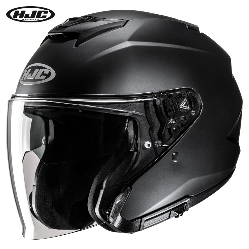 韩国HJC I31半盔户外骑行头盔夏季男女双镜片3/4盔