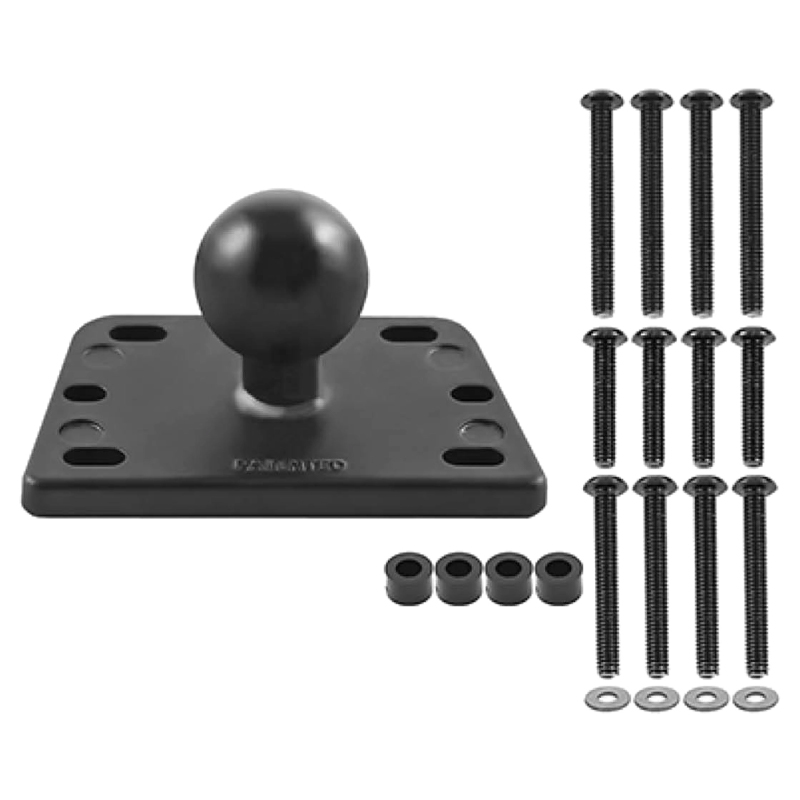 RAM Mounts油箱盖智能手机摩托车连接底板带有中心 B 型球