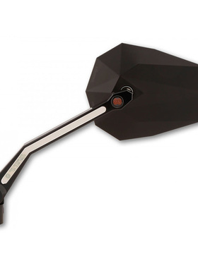 德国Highsider Stealth-X4后视镜反光镜多边形带LED灯