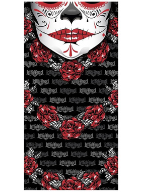 美国Lethal Angel运动魔术头巾女百变围脖套户外骑行面罩骑行头巾