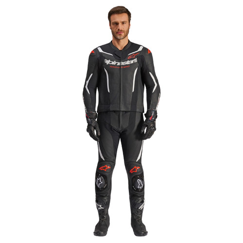 意大利A星alpinestars GP-Force V2分体式真皮骑行服