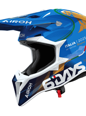 意大利Airoh Wraaap 6Days户外越野探索冒险骑行越野头盔男骑行防