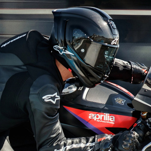 意大利A星Alpinestars Supertech R10高端碳纤维户外骑行全盔