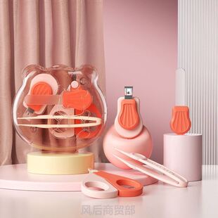婴儿指甲剪专用宝宝修甲新生儿剪刀神器幼童护理小孩小可爱儿童套