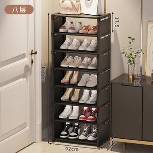 学生宿舍用鞋架新款学生分层组装经济置物架加厚简易现代单列收纳