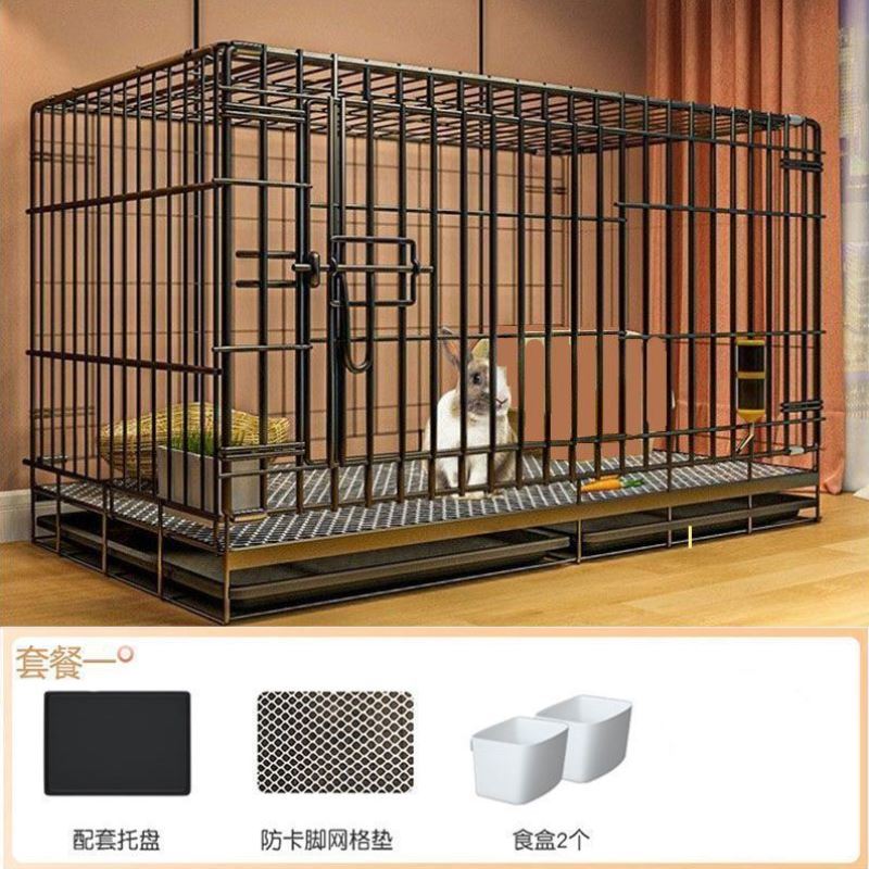 兔笼子家用大号室内养兔子专用别墅自动清粪侏儒兔荷兰猪豚鼠小窝