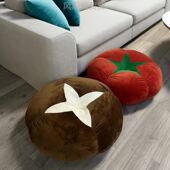 番茄坐垫地上看书坐垫蒲团坐垫家用地上懒人坐垫儿童屁垫懒人沙发