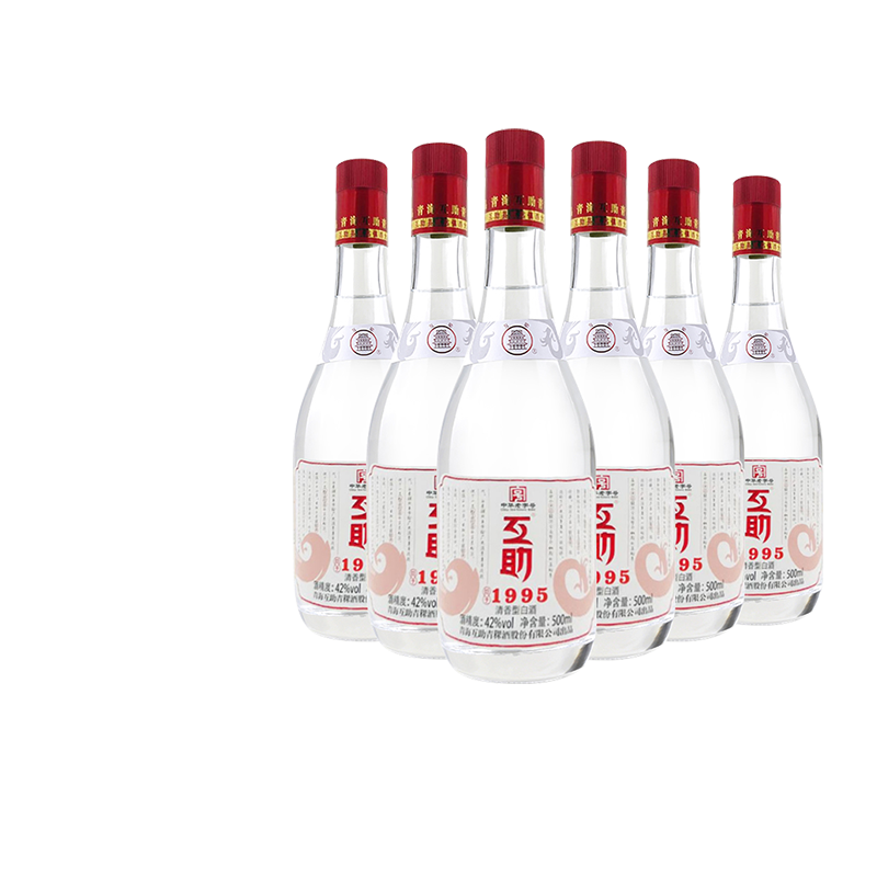 互助白青稞酒纯粮白酒42度清香柔和型500ml*6整箱高原青海特产