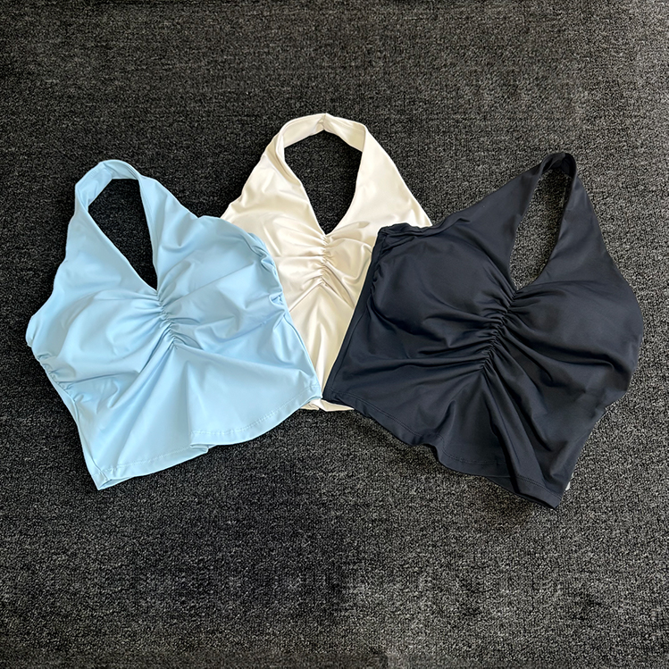 AYogasetlulu瑜伽背心女带胸垫运动内衣速干透气健身服上衣