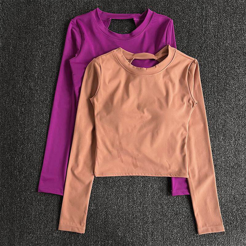 运动上衣速干短款瑜伽服专业训练