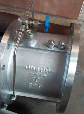 水利控制阀 HH49H-16P 不锈钢微阻缓闭止回阀1