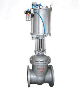 Z641H气动法兰闸阀1