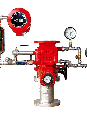 厂家直销天广消防湿式报警阀ZSFZ100湿报泵房阀组1