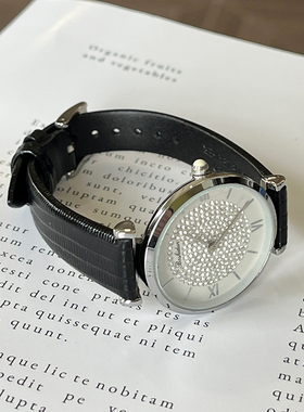 适用阿玛尼黑色蜥蜴纹表带真皮手表AR11390 11148配件小方表14 女