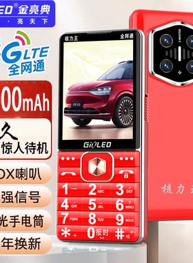 金亮典4G全网通直板老人手机超长待机大声大字大按键语音王老年机