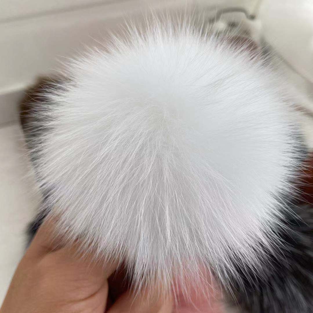 8-9厘米毛球diy狐狸真毛