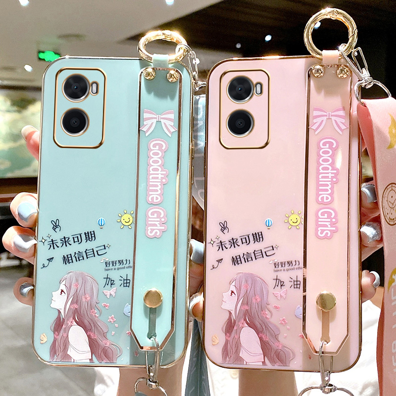 oppoA36手机壳未来可期腕带壳