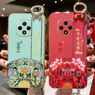 适用于华为hinova9z手机壳hinove9z腕带5G保护硅胶套MNT一BD00中国风镜头全包hi防摔z5g软壳nova挂绳nove女潮