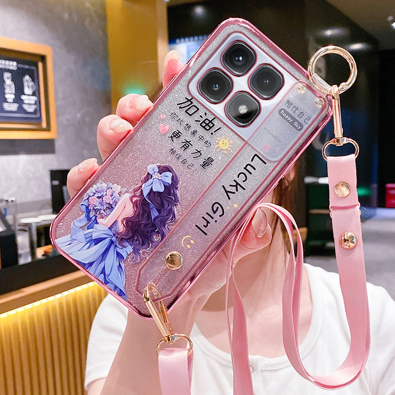 红米K70至尊版手机壳幸运女孩壳