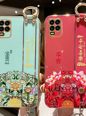 适用于小米10青春版手机壳mi10lite保护硅胶套5G中国风镜头全包M2002J9E防摔软壳litezoom腕带挂绳女潮网红十