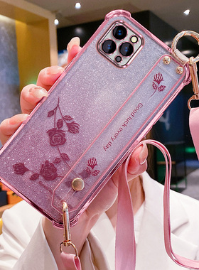 艾欧芭适用vivos50手机壳vivo保护套s50镜头膜全包V2528A防摔软壳vovis腕带vos斜挎可背挂绳viv0新款创意外壳