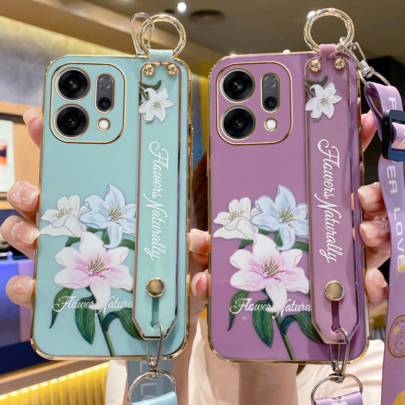 适用oppofindx9手机壳腕带支架